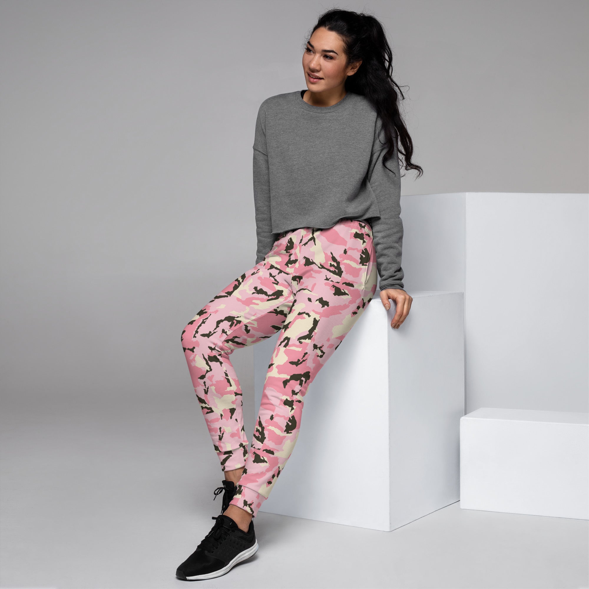 Pink Camo Joggers